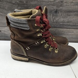 Kodiak Womens 5-Inch Surrey II Waterproof Fashion Leather Boot Sz 8 Cocoa 722260